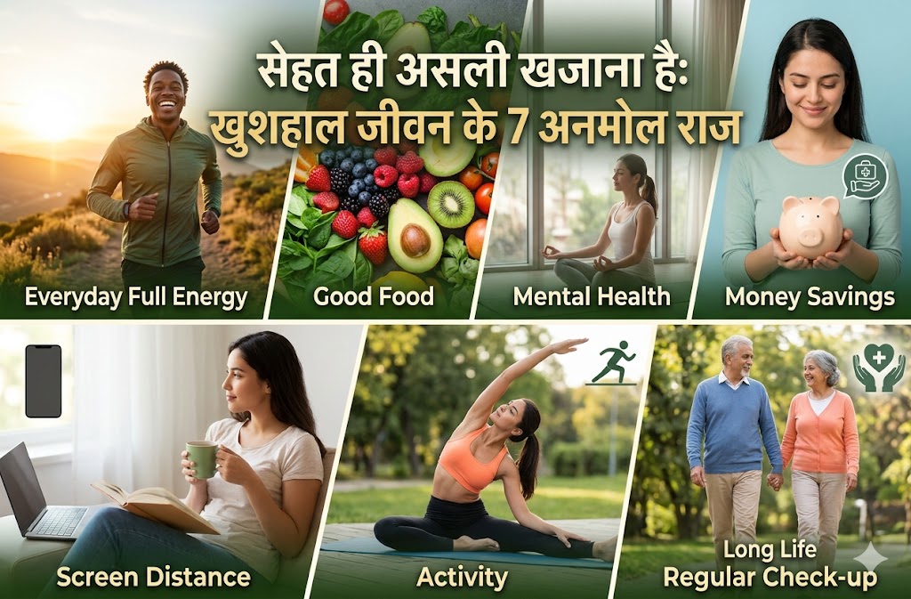 सेहत ही असली खजाना है: खुशहाल जीवन के 7 अनमोल राज