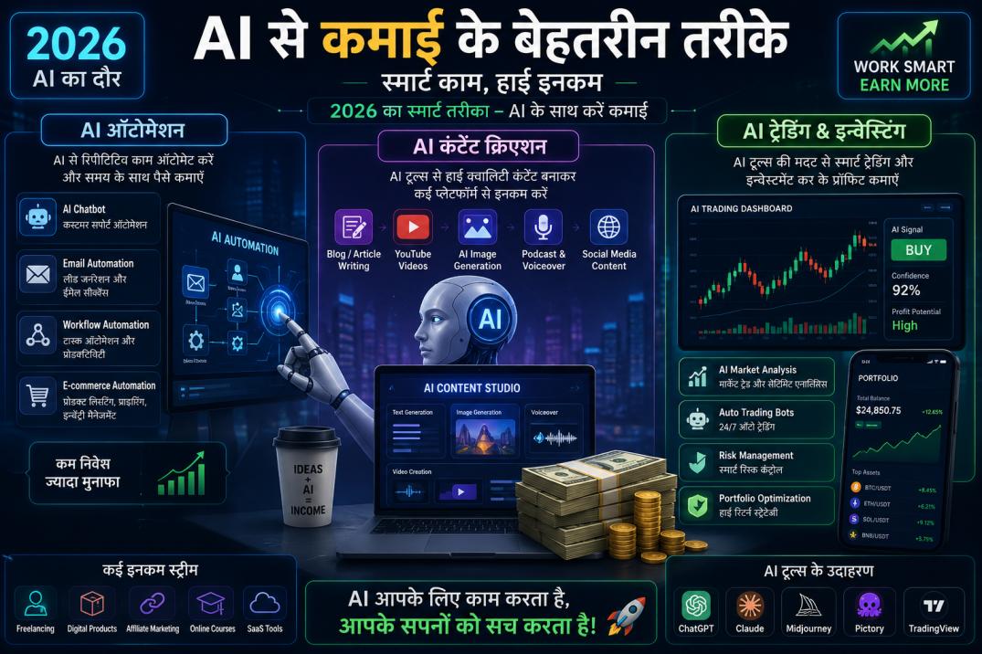 AI Se Paise Kaise Kamaye